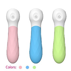 Vibrador e Plug Anal, em Soft Touch Extra Macio ,09 Intensidades Carregamento USB