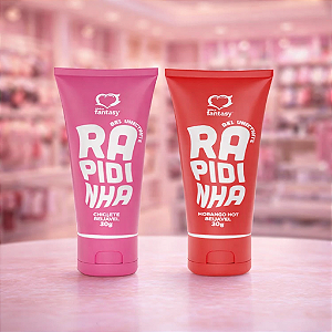 Lubrificante Aromatizado Beijável Rapidinha 30 Gramas Sabores