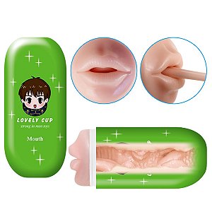 Lovely Cup - Masturbador em Formato de Boca