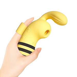 Bee Sugador com Vibração e Dedeira