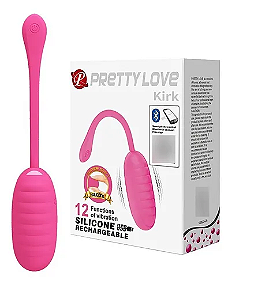 Vibrador Bullet Kirk com Aplicativo - Pretty Love - Diversos Modos de Vibração