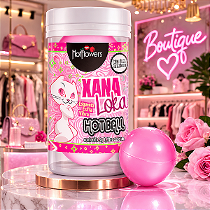 Bolinha Explosiva Xana Loka, Aquece, Esfria e Vibra - Frasco com 2 Unids
