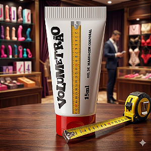 Volumetrão Gel Vasodilatador Sensação de Aumento Peniano 15 gramas