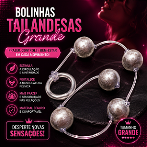 Bolinhas Tailandesas Tamanho Grande Cores