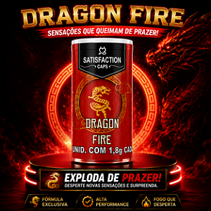 Bolinha Dragon Fire 03 Unidades Satisfaction Caps