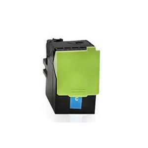 TONER COMPATÍVEL PARA USO EM LEXMARK CX410/510 - CYAN