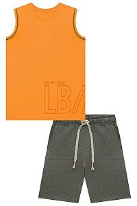 CONJUNTO REGATA BÁSICA E BERMUDA LUC.BOO