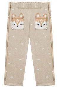CALÇA LEGGING TÉRMICA ESTAMPADA INFANTI