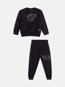 CONJUNTO BLUSÃO E CALÇA MOLETOM MICKEY&FRIENDS YOUCCIE