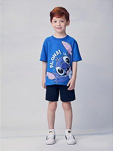 CAMISETA MANGA CURTA STITCH YOUCCIE