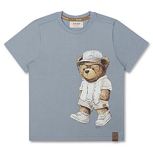 CAMISETA EM ALGODÃO TEDDY SUMMER DELAVÊ DAME MINI