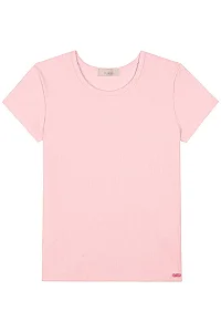 BLUSA MANGA CURTA CANELADA BÁSICA KUKIÊ