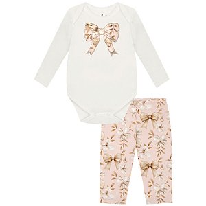 Conjunto Body e Calça com Laço Milon