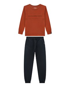 Conjunto Infantil Onda Marinha Moletom Inverno