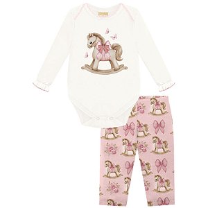 Conjunto Bebê Milon Inverno Body e Legging