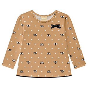 Blusa Infantil Milon Inverno 2026 Abelhinhas