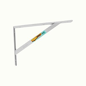 SUPORTE PRATELEIRA BRANCO AJAX - 25cm