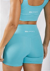 SHORT ÍRIS AZUL