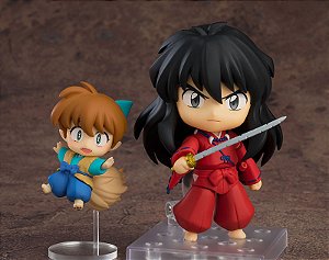 Nendoroid InuYasha New Moon Ver. & ShippouApresentamos o Nendoroid InuYasha New Moon Ver. & Shippou, uma coleção encantadora que traz dois dos personagens mais amados do clássico anime e mangá InuYasha! Esta figura captura a essência de InuYasha em sua ve