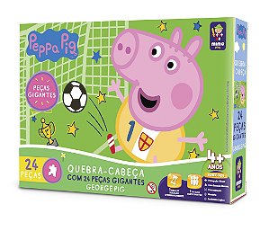 Paris Saint-German, Quebra Cabeça 100 peças, Messi - Mimo Play - Mimo Toys