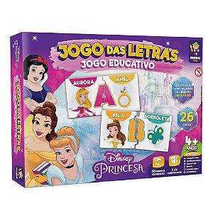 Brinquedo Educativo Princesas Jogo Dos Opostos 24p