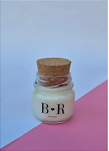 Vela aromática - 40g - personalizada - Unidade