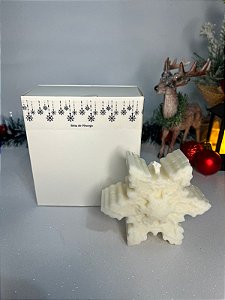 Vela aromática - Floco de neve - 80g