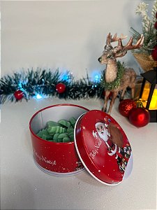 Wax Melt - Lata de Natal - 50g - Brisa de pêssego