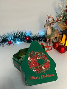 Wax Melt - Lata de Árvore de Natal - 70g - Noite de natal