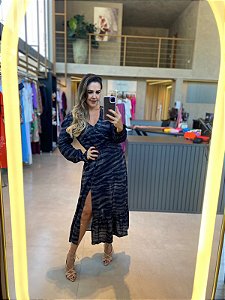 Vestido midi calvin best sale klein