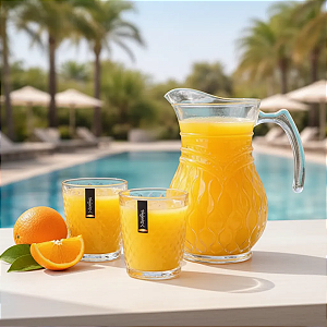 Kit Jarra 1,5L + 6 Copos