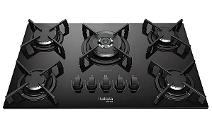 COOKTOP VITRUM 5Q TP CH 127/220V PTO