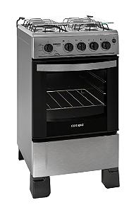 Fogao Itatiaia Waves 4Q Inox
