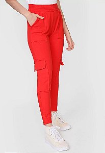 Calça Jogger com bolsos