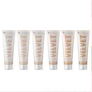 Base Líquida Velvet Skin Cores Claras