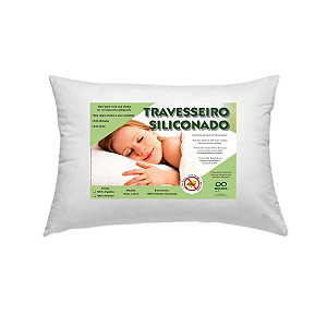 Travesseiro siliconado  65x45 cm Riqueza Textil