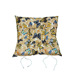 almofada Assento futon   50x50cm estampado