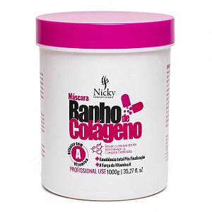 Máscara Banho de Colágeno 1kg | Linha Profissional