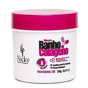 Máscara Banho de Colágeno 250gr | Linha Home Care