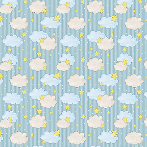 17603 - Nuvens Listradas Azuis