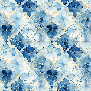 D499 - Devaneio Floral Azul 5