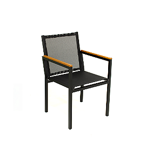 Poltrona Perpétua em Tela Sling e Alumínio