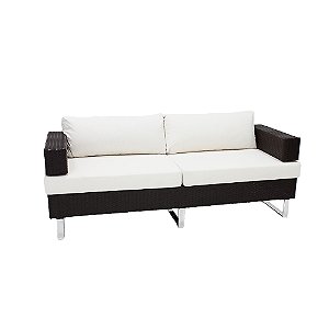 Sofá Begônia 3 Lugares em Fibra Sintética