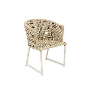 Poltrona Pluméria em Corda Náutica sem Almofada