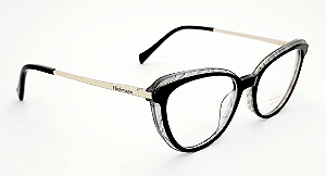 Óculos feminino redondo cinza - Hickmann
