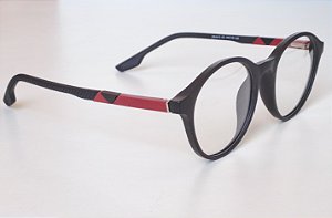 Óculos feminino redondo