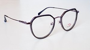 Óculos feminino redondo roxo - Dulcet