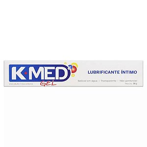 Gel Lubrificante Íntimo K-Med Caixa 50g
