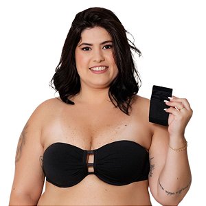 Sutiã Plus Size Tomara Que Caia Com Bojo + Extensor de Tamanho