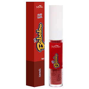 Gloss Ice Babaloo Brilho Vibra E Gela 15g Hot Flowers hotflowers Cereja